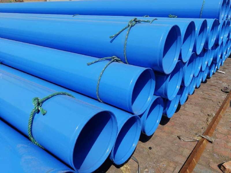 内外涂塑螺旋钢管 内外涂塑螺旋钢管