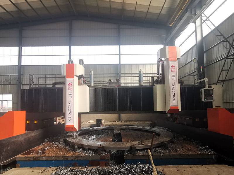 大型法兰制造数控车床